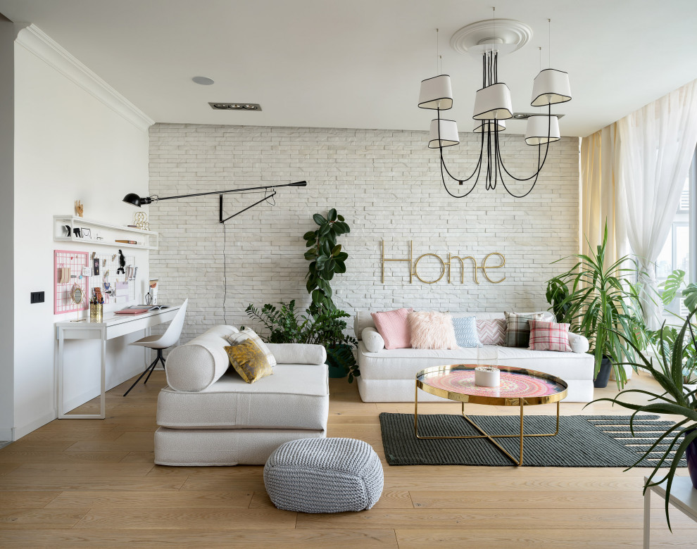 "Forever young". White Cozy Home.