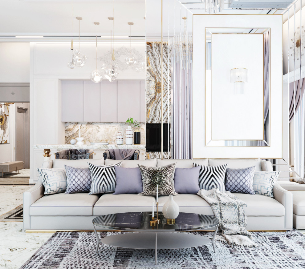 Дизайн-проект 4 комнатной квартиры в Анапе