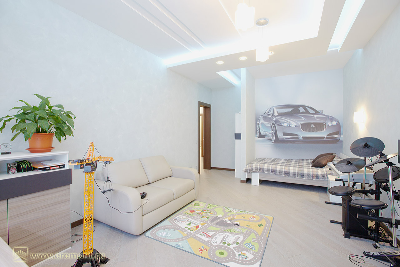 Дизайн и ремонт квартира в ЖК «Квартал» — Воздушная легкость