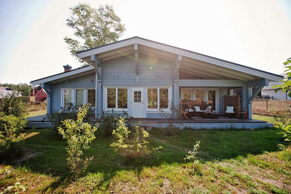 Терраса и дом