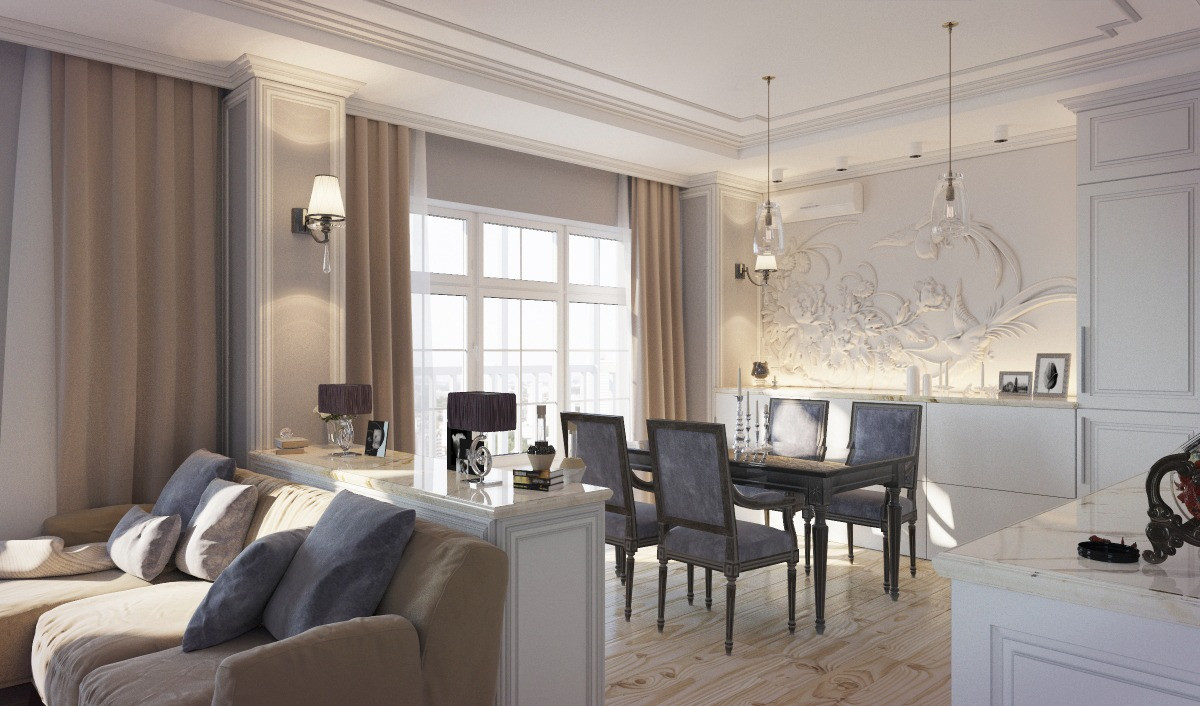 Квартира в классическом стиле