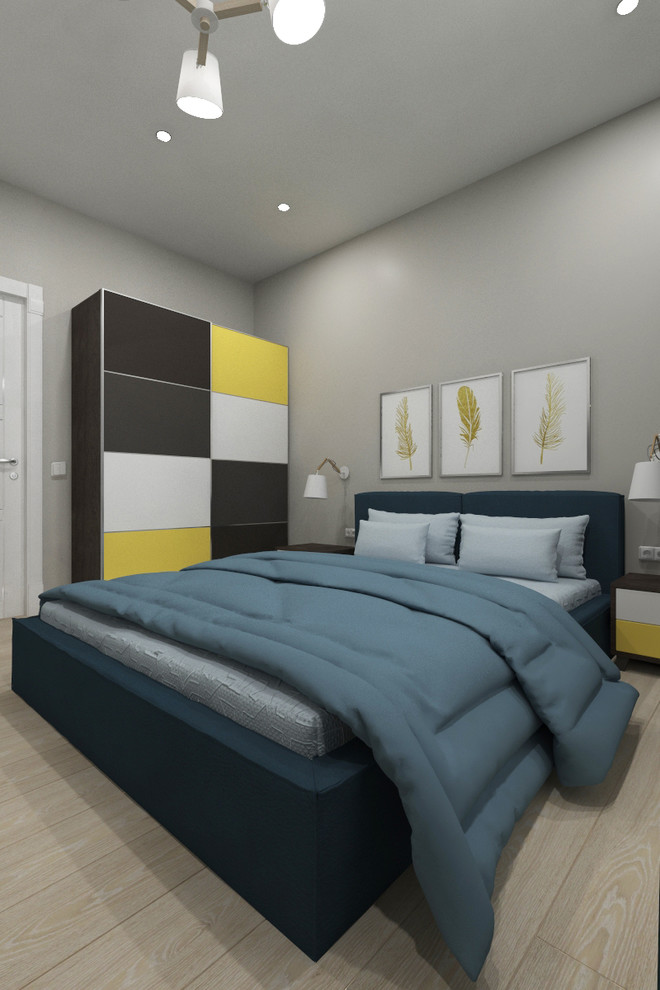 Дизайн двухкомнатной квартиры 65 м2 в скандинавском стиле