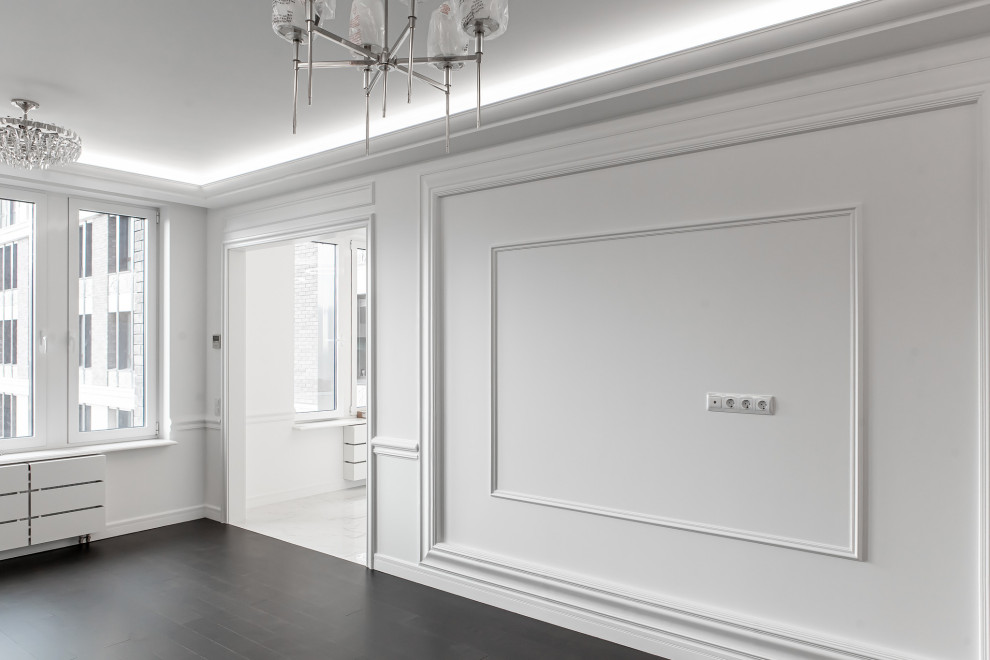 Ремонт трехкомнатной квартиры с кухней-гостиной ЖК Наследие