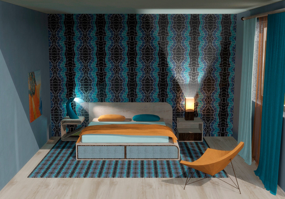 Development of texture and texture for wallpaper and textile