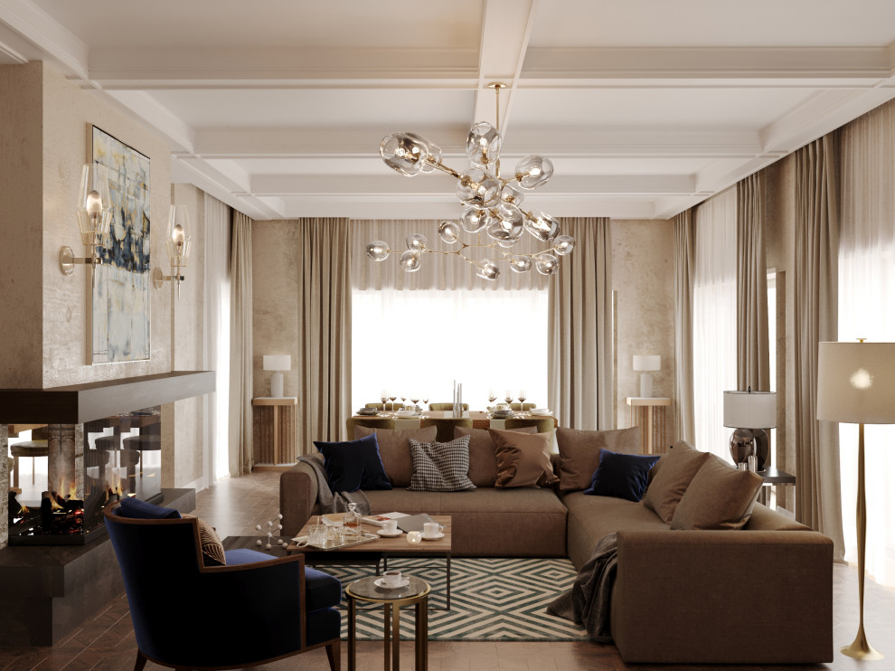 Дизайн интерьера загородный дом Voronezh