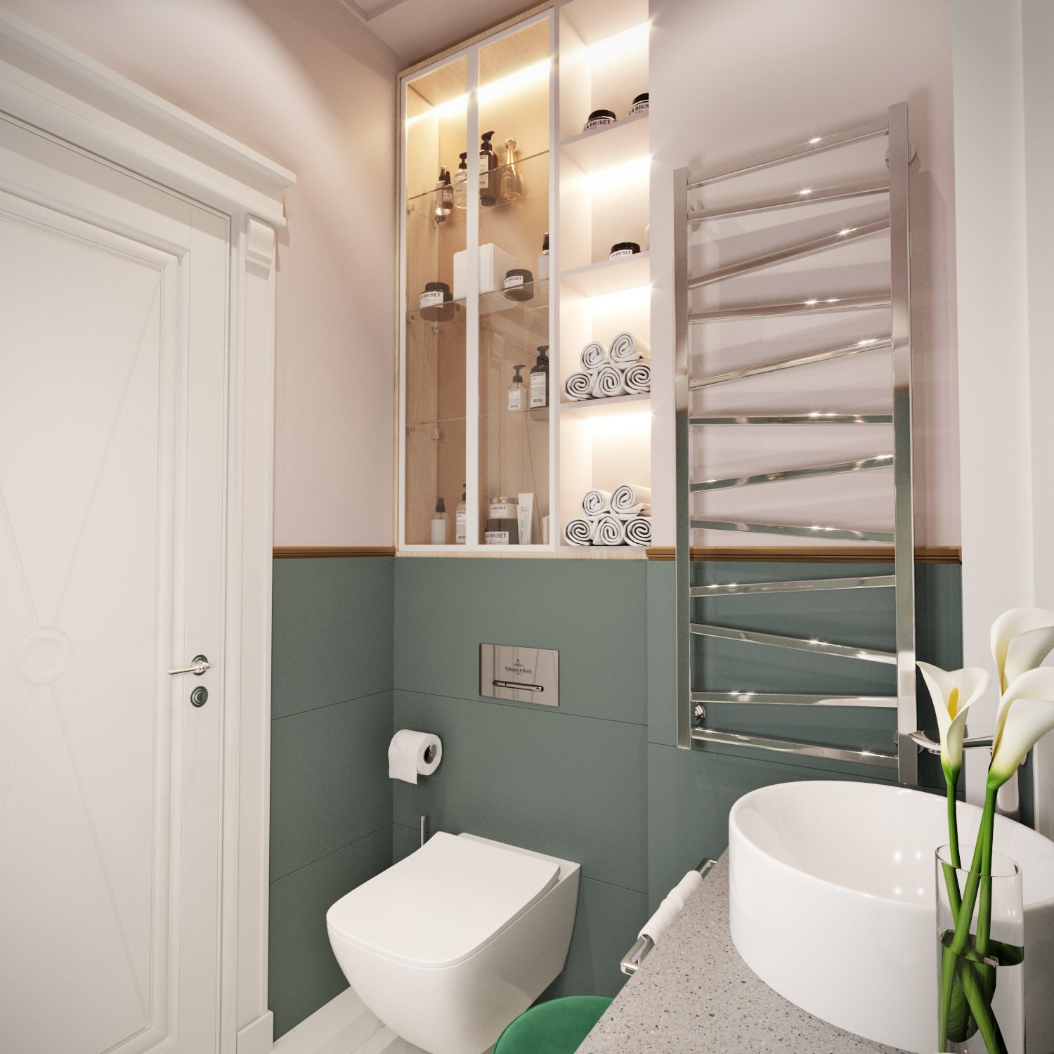 Дизайн проект квартиры для современной семьи