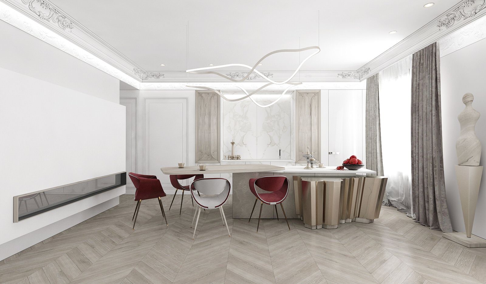 Обложка проекта: Акцент на бордо