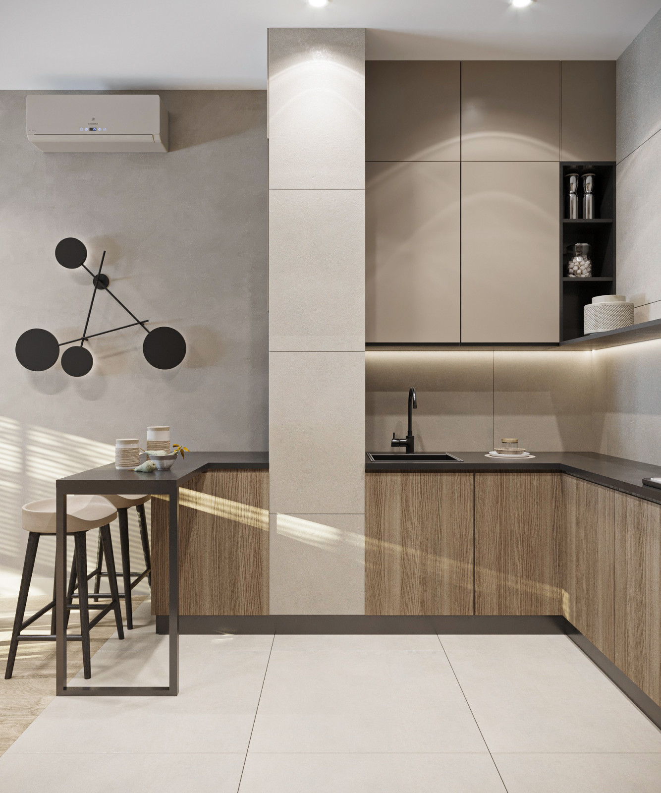 Уютный минимализм ЖК "Грин Парк"