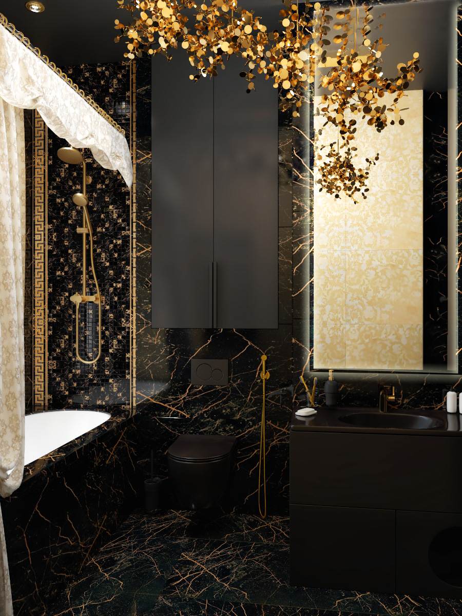 Проект небольшой квартиры в стиле Эклектика