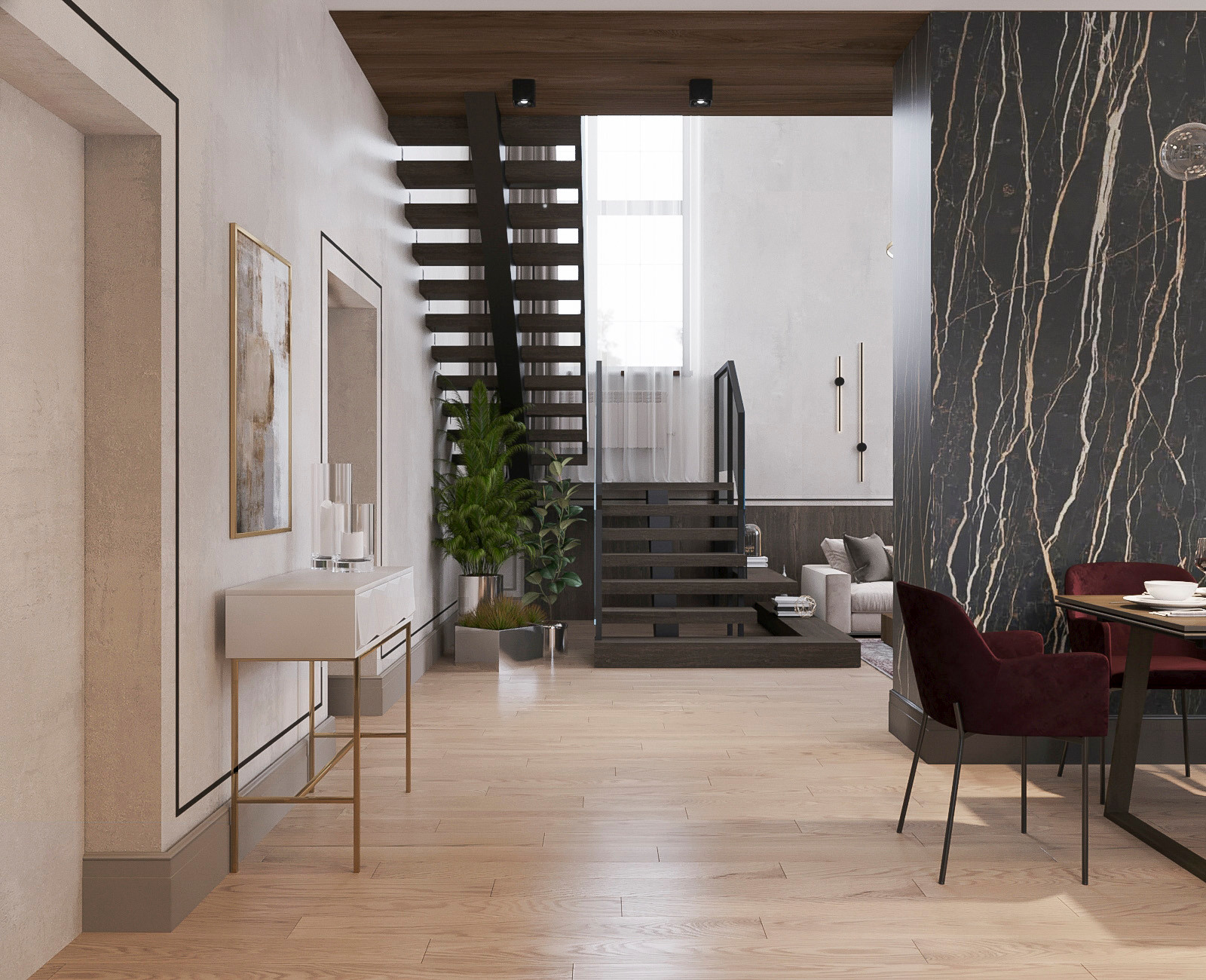 65,11 м2, кухня-гостиная в доме, Ивановская обл.