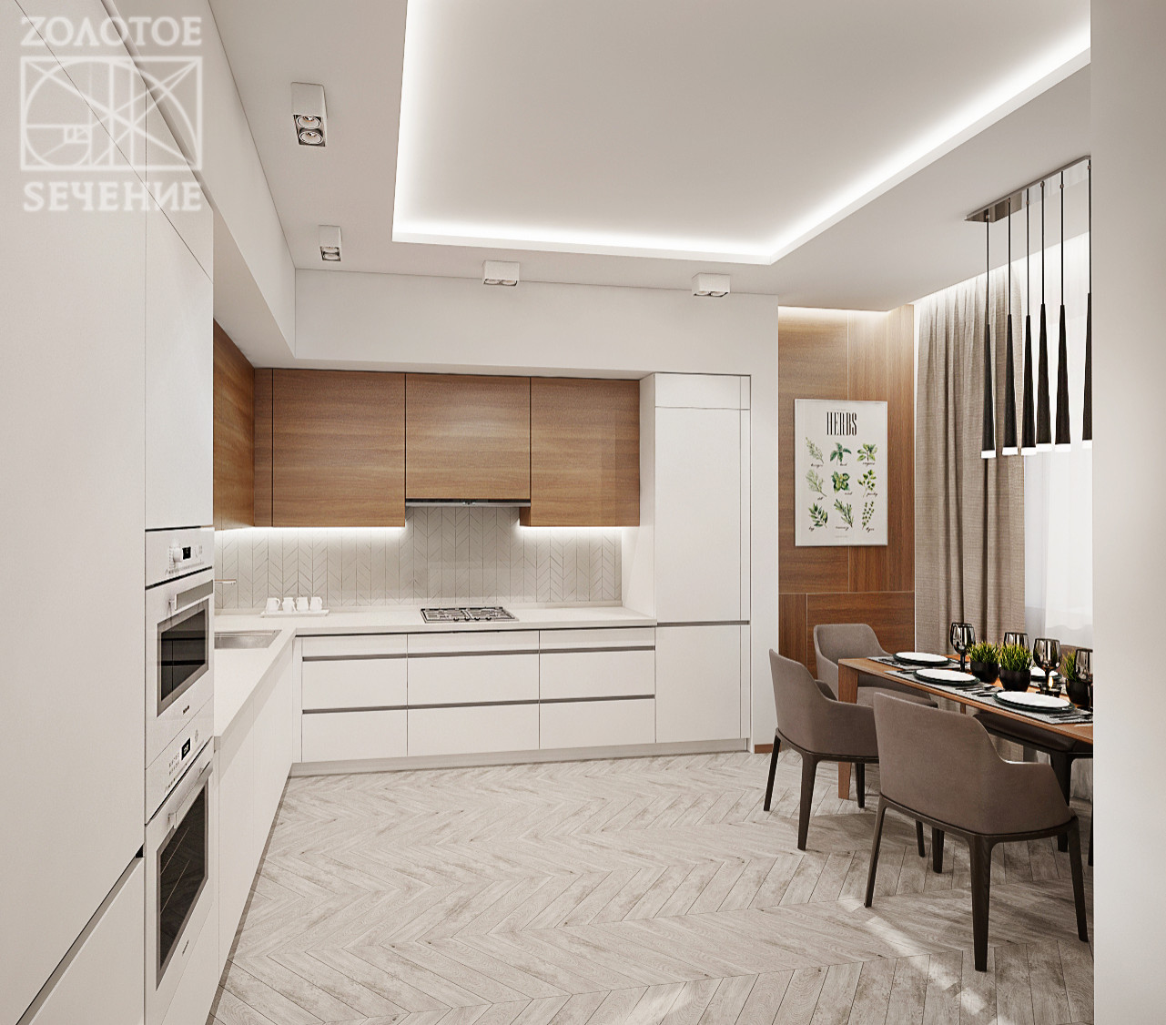 Современные кухни