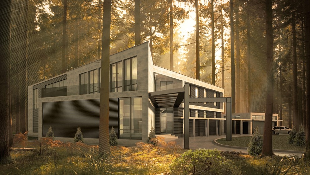 Обложка проекта: ПРОЕКТ ЗАГОРОДНОГО ДОМА. МО, НОВОГОРСК-7