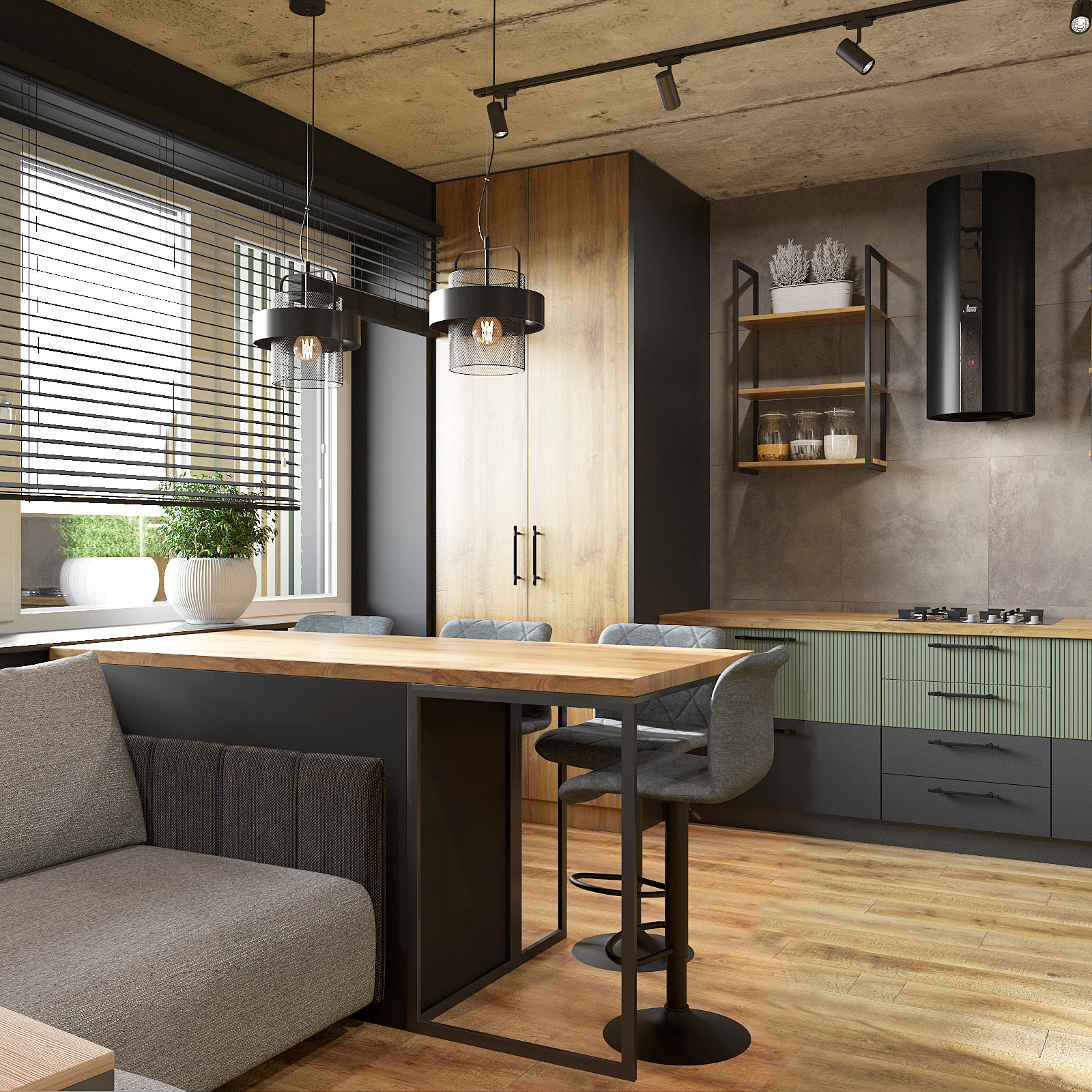 Брутализм в трешке в Новом городе. Чебоксары