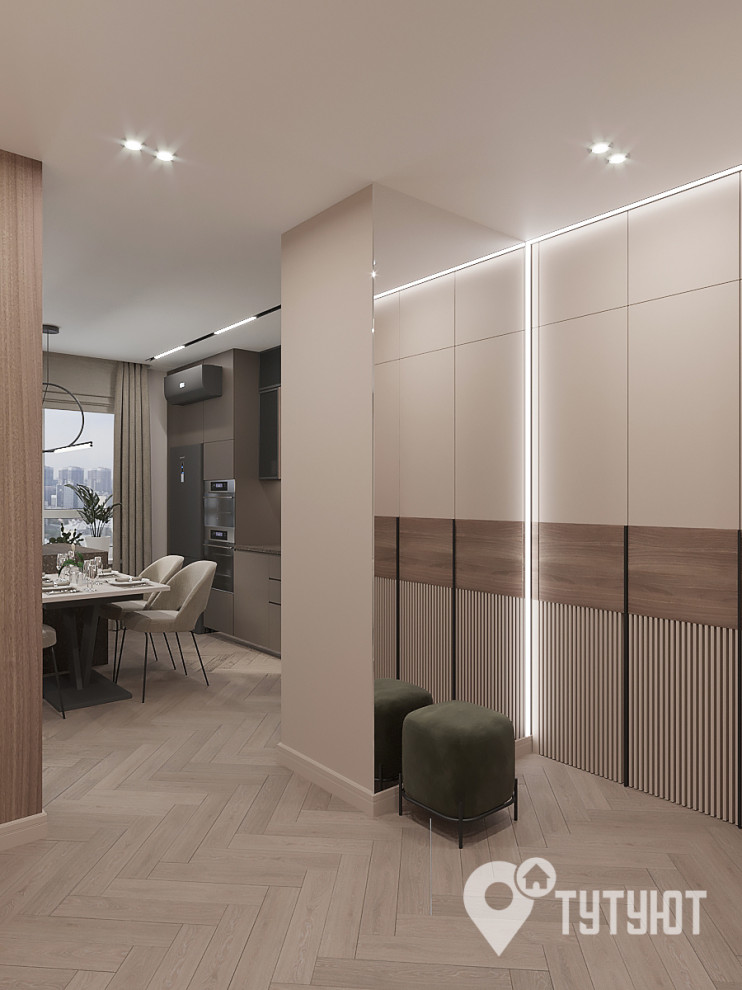 Атмосферная квартира в ЖК Женева