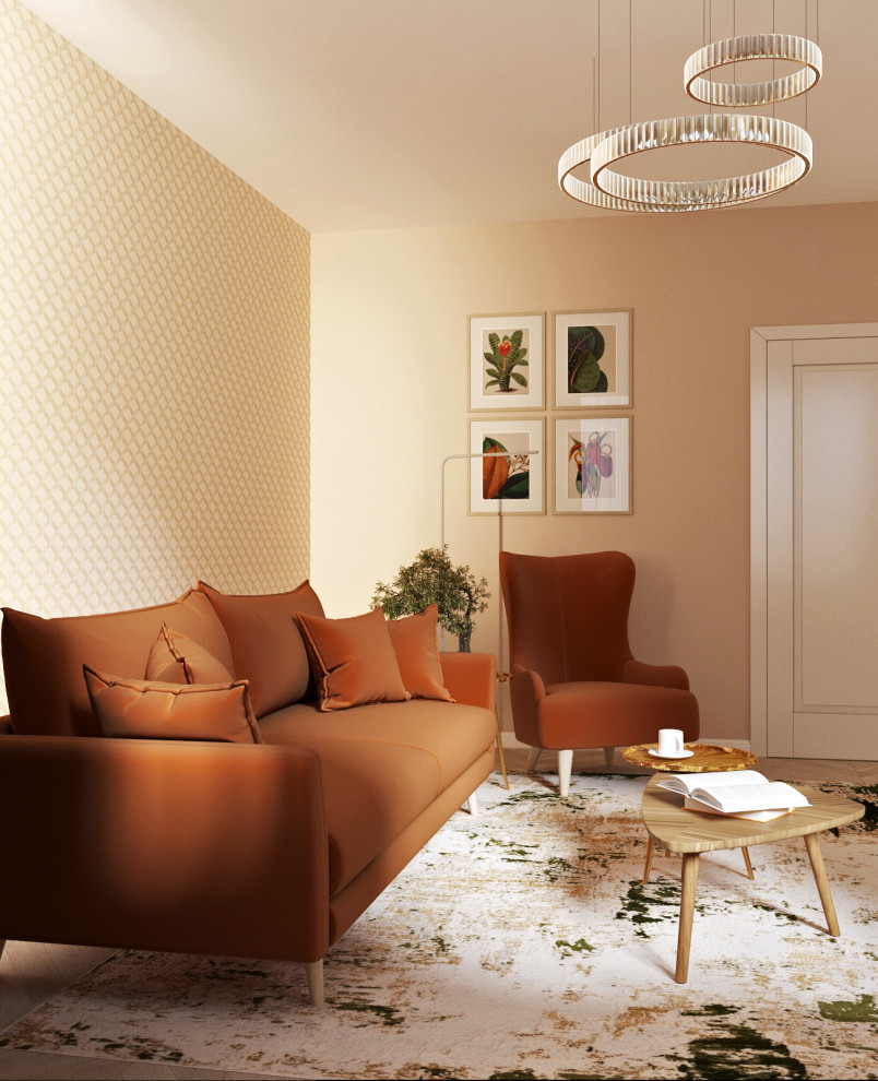 Гостиная в двухкомнатной квартире