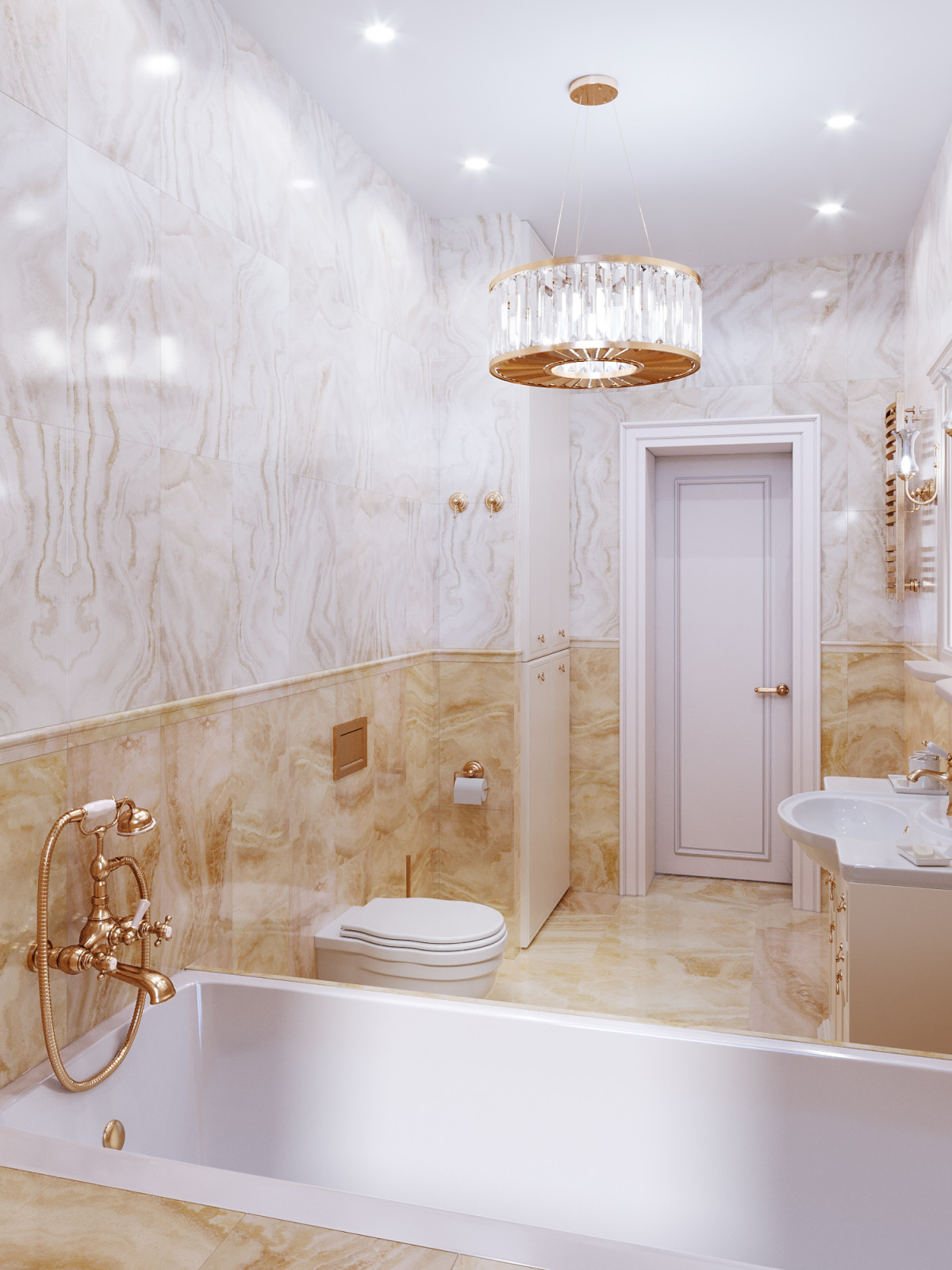 Дизайн интерьера трёхкомнатной квартиры, г. Рыбинск