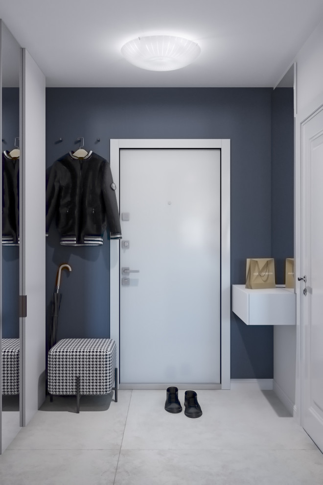 Обложка проекта: Однокомнатная квартира 35 квадратных метров в современном стиле