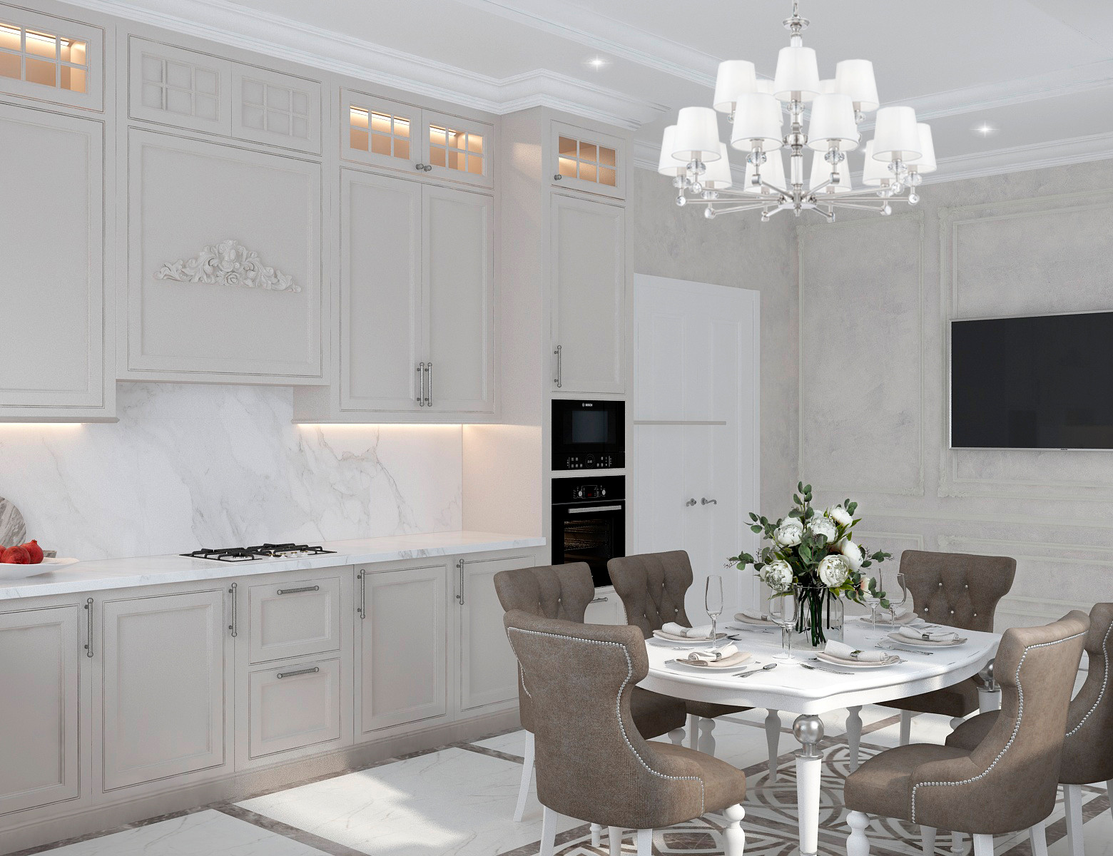 Частный дом в классическом стиле