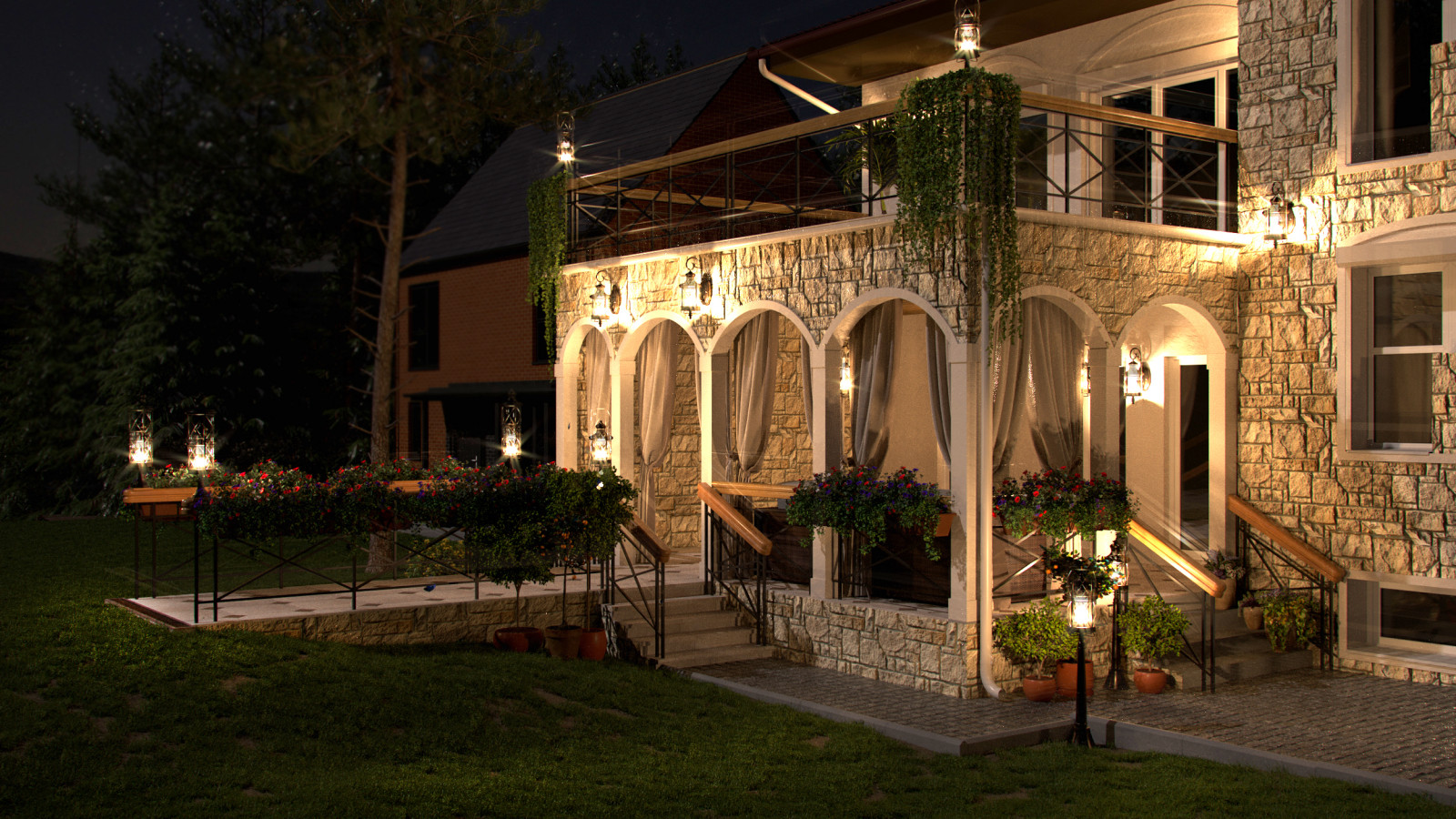 Обложка проекта: Veranda by the sea