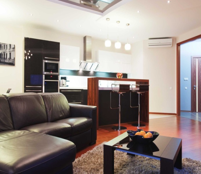 Современный стиль. Экзотический шпон.