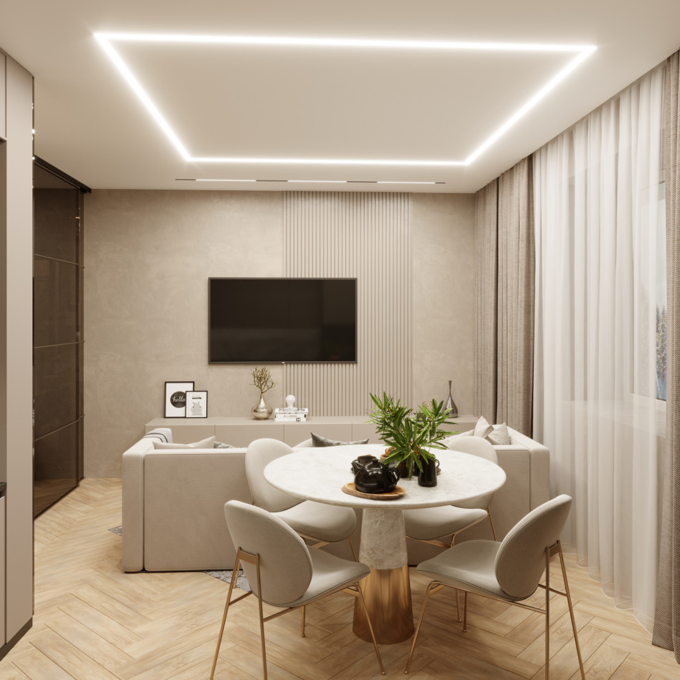 Дизайн-проект  квартиры ЖК "На Рождественской"