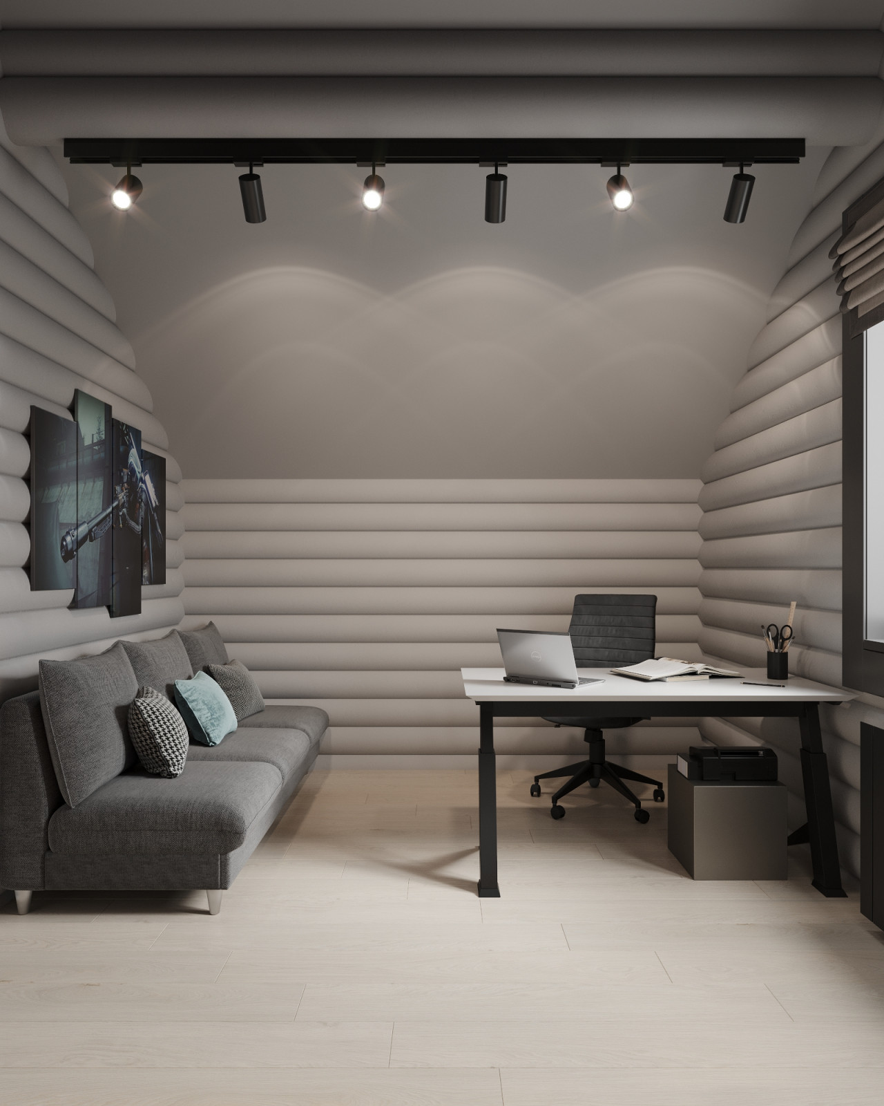 Дом из бревна в КП "Золотые Сосны"