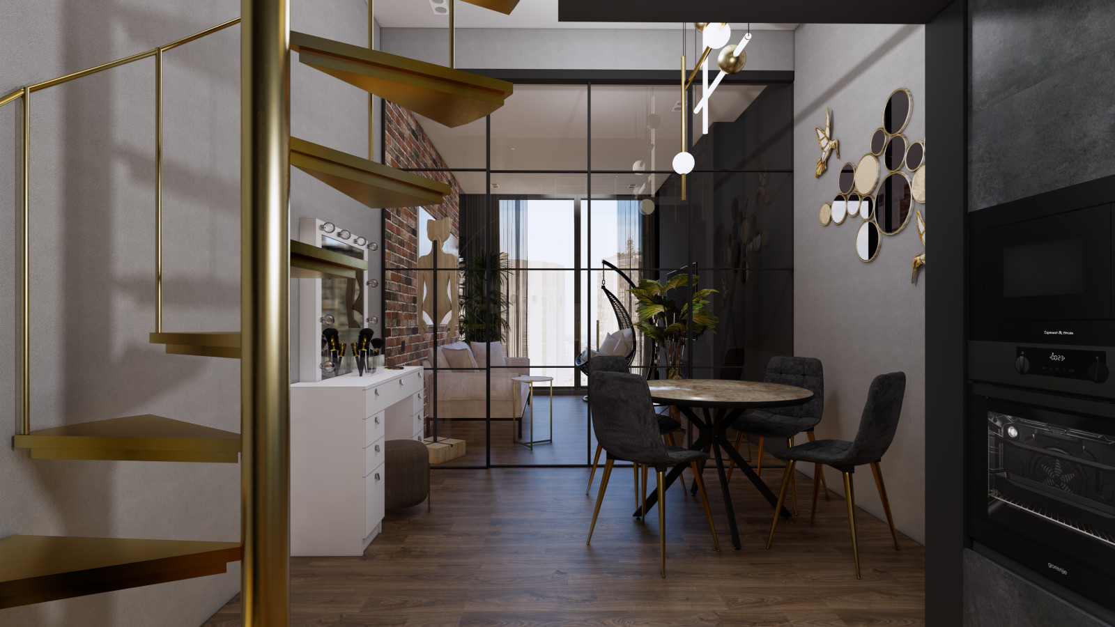 Апарт-комплекс "Резиденция Тверская", студиястеклянные