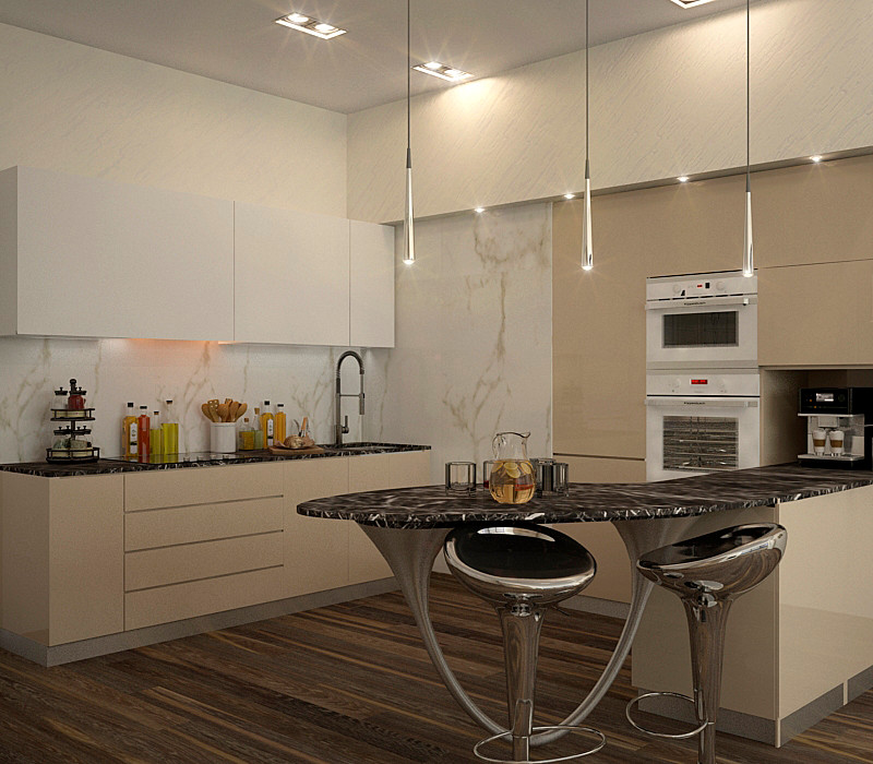 Современная квартира для летчика.