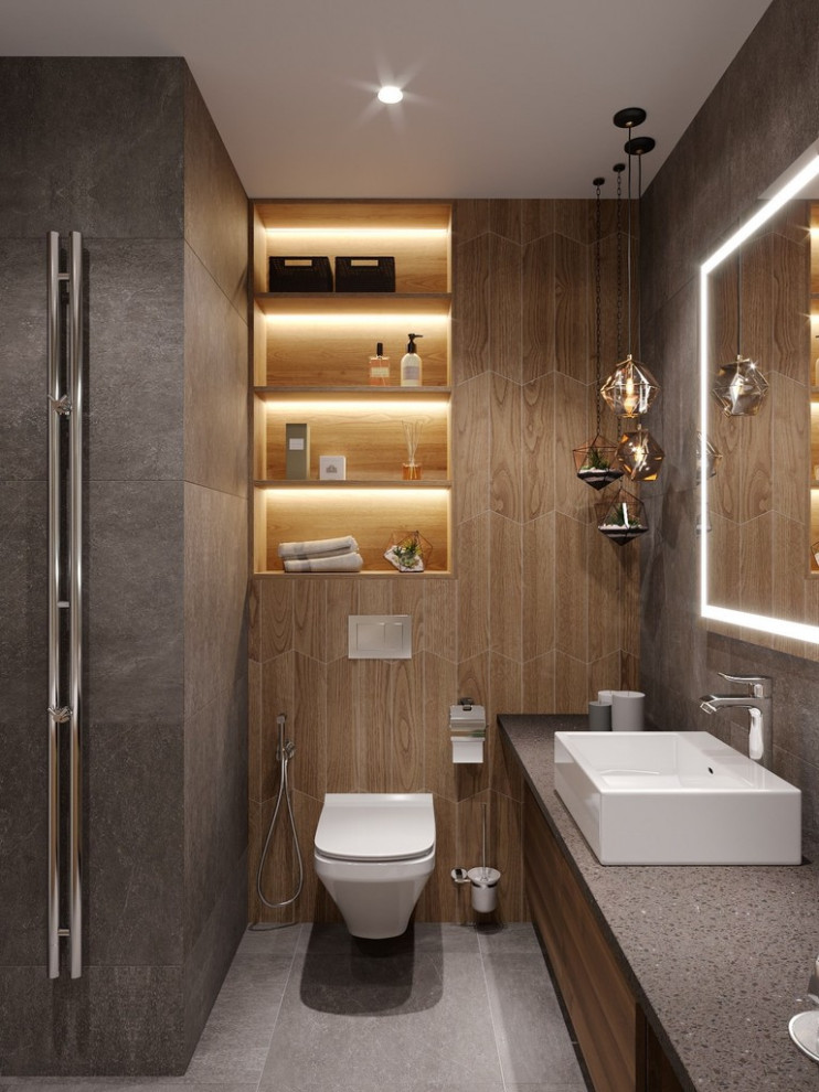 Дизайн интерьера квартиры в современном стиле в ЖК «Царская столица», 107 кв.м.