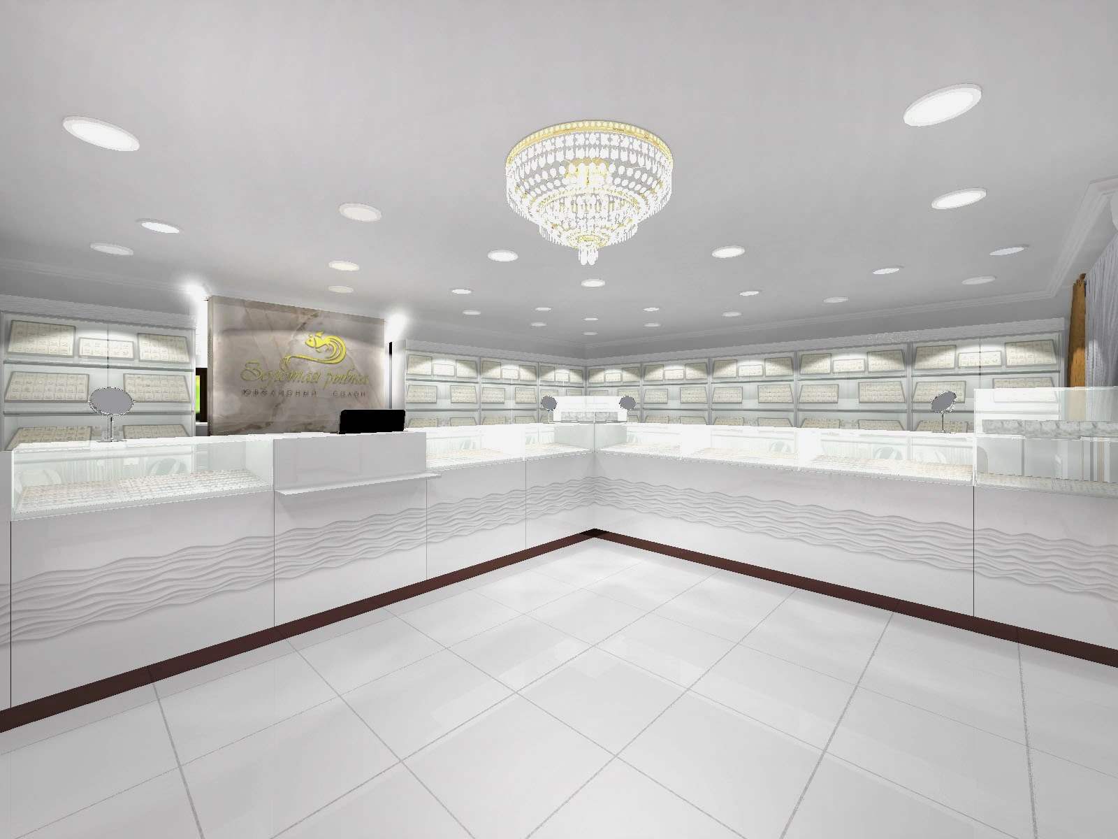 Обложка проекта: г.Кызыл, Тыва, Ювелирный салон 46,8 м2