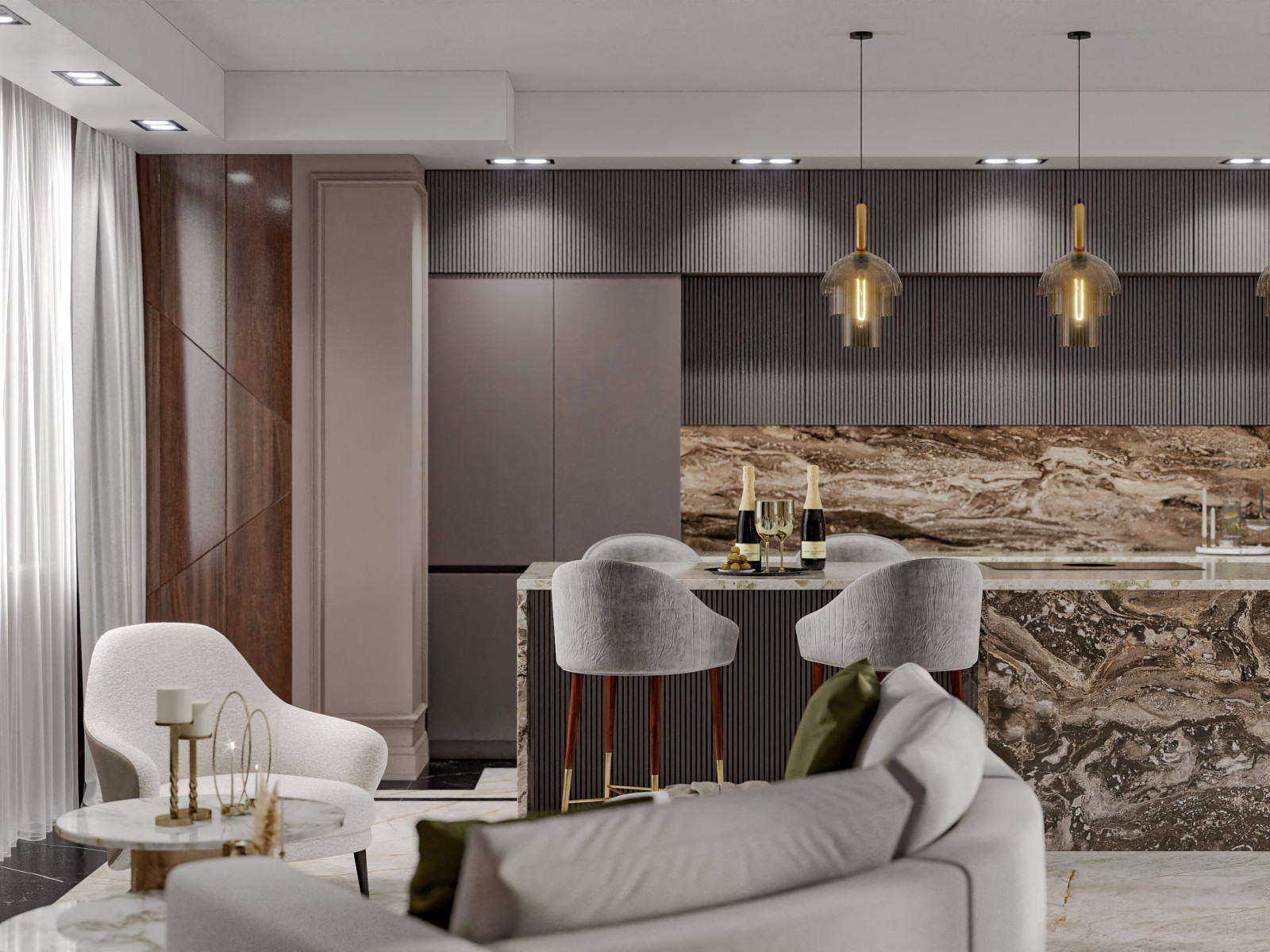 Обложка проекта: Дизайн дома в пригороде Королева