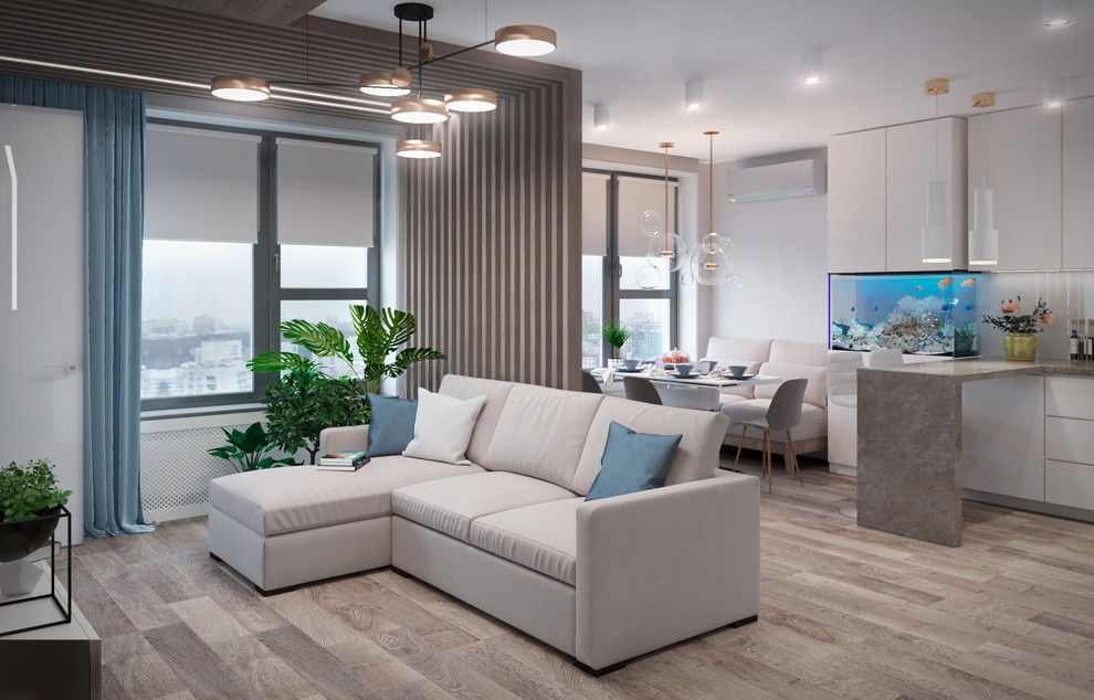 Дизайн проект 3-комнатной квартиры в Уфе