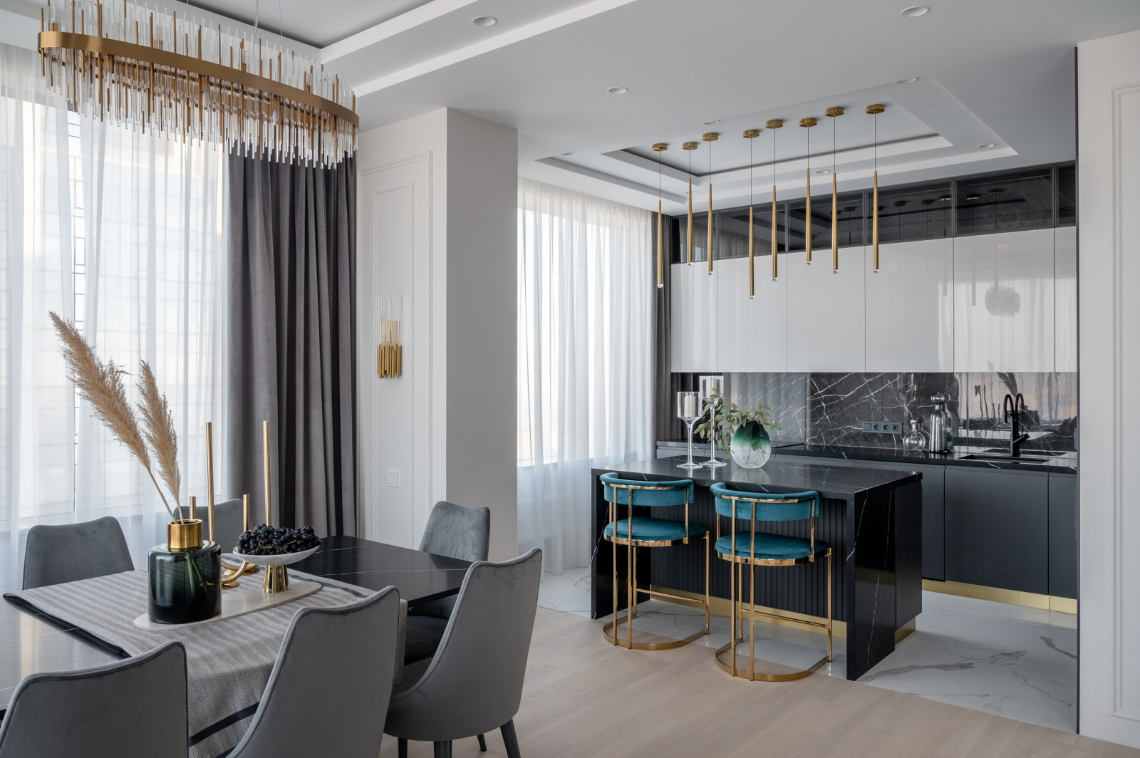 Трехкомнатная квартира в ЖК Небо