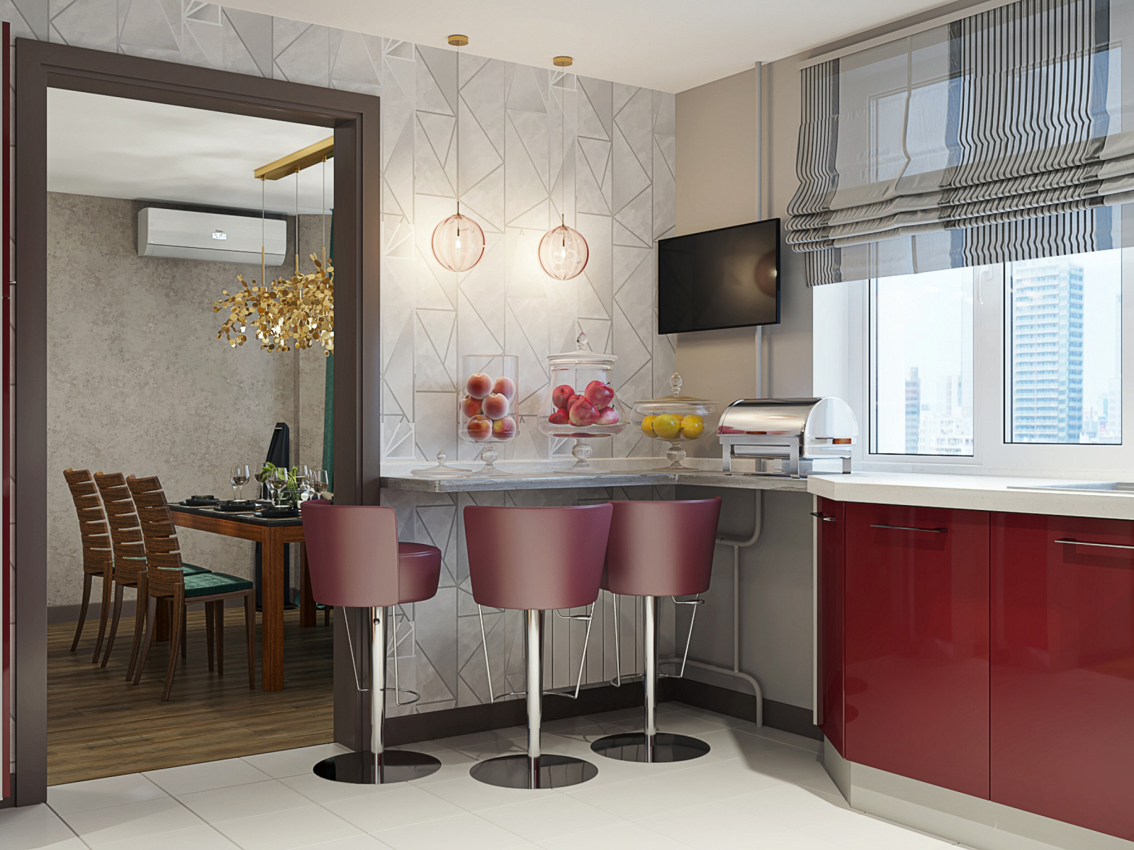 Обложка проекта: Интерьер 3-х комнатной квартиры