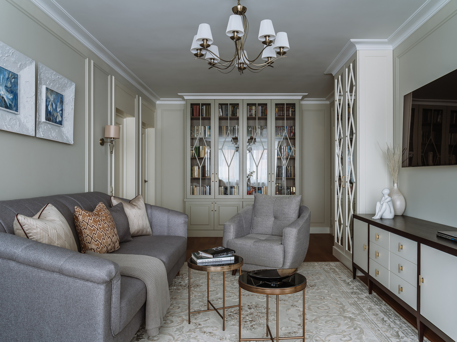 Стилизация квартиры на Новочеремушкинской