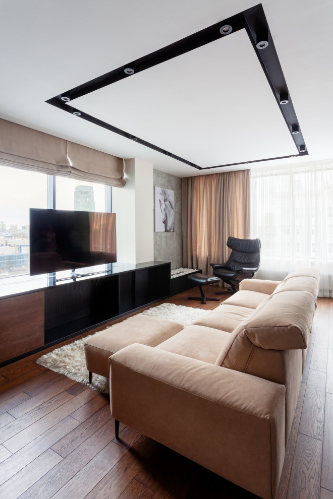 Интерьер квартиры R18-R19 в комплексе апартаментов Radius Central House