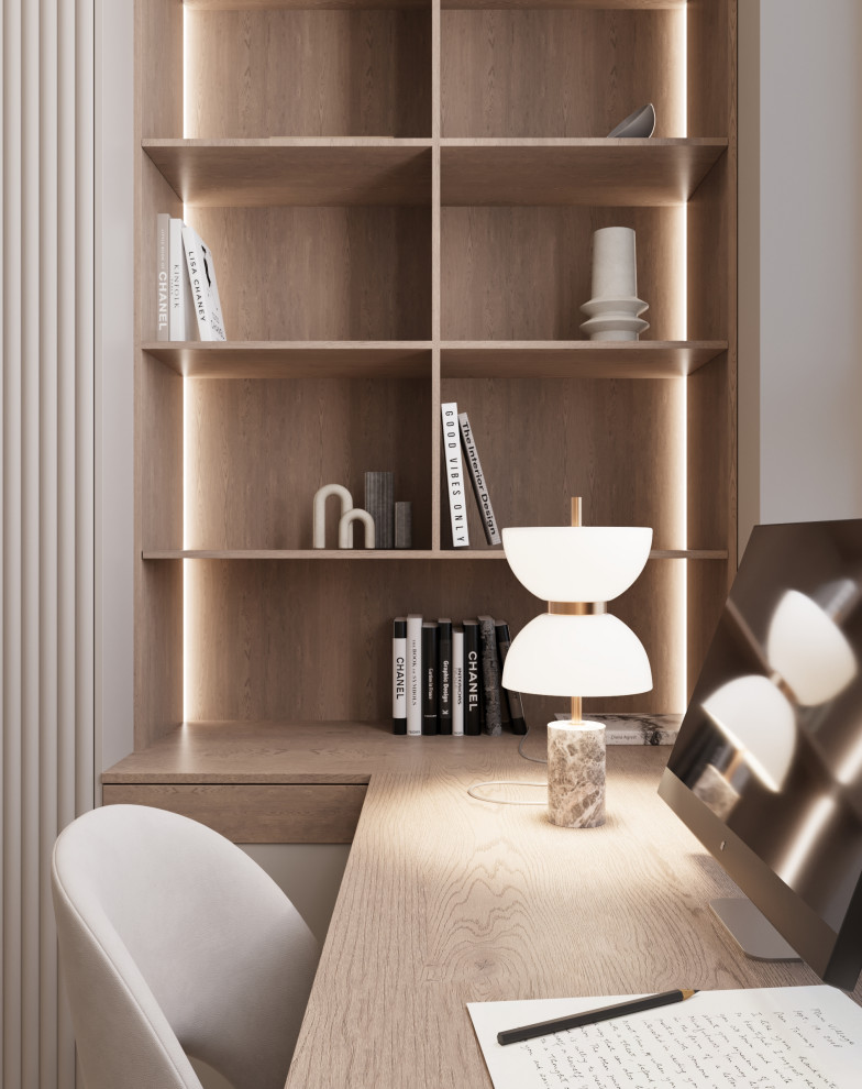 Кабинет в квартире ЖК "Олимпика" г. Екатеринбург