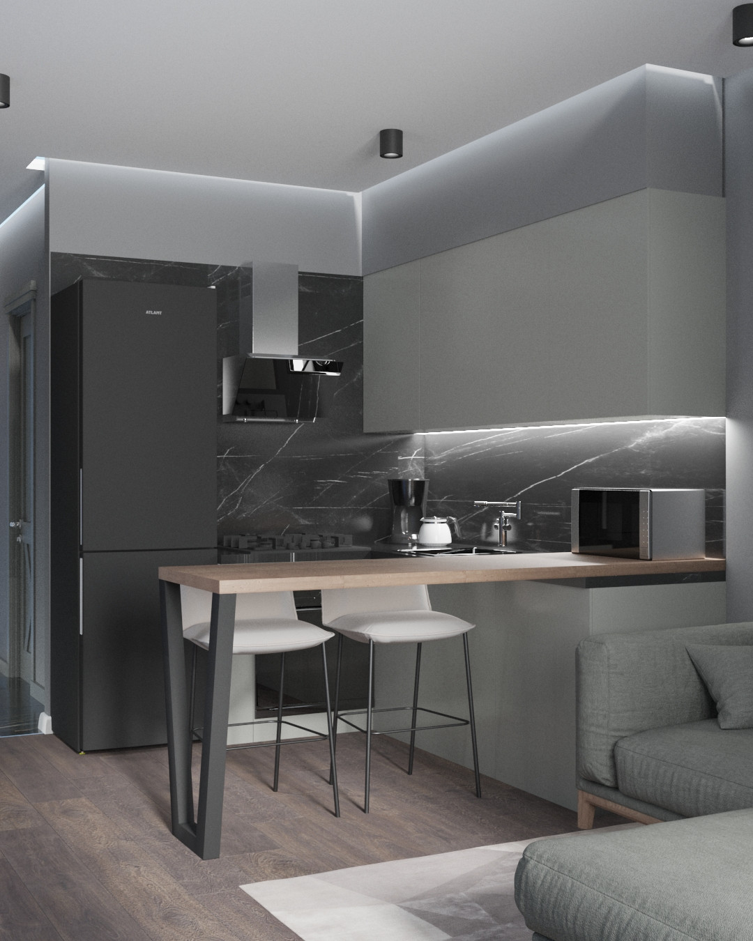 ЖК Зеленые аллеи Студия 25 кв.