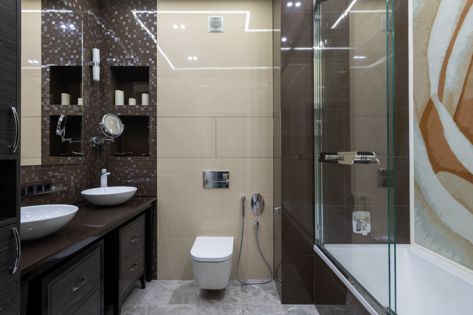 Квартира с ярким акцентом