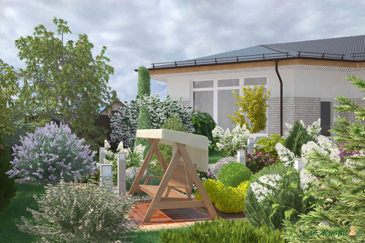 Дизайн приусадебного участка в Екатеринбурге