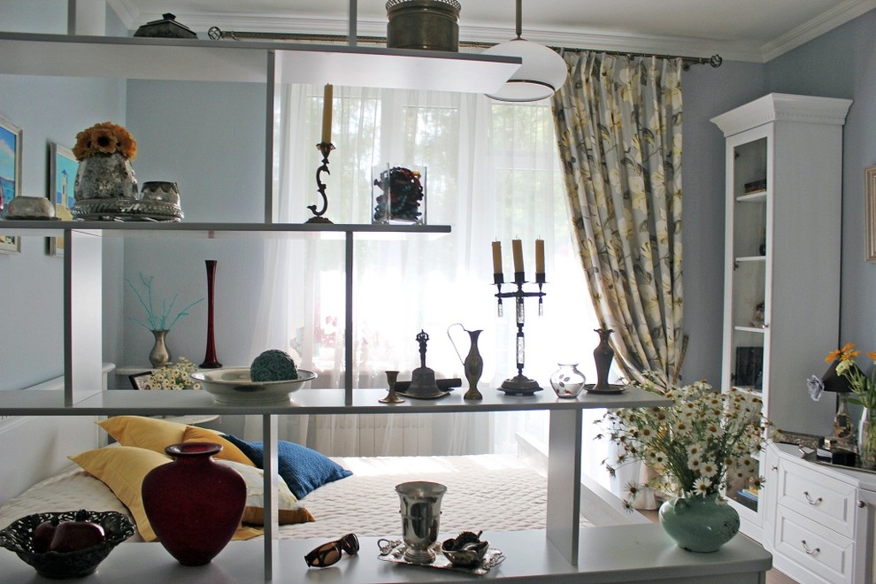 Обложка проекта: Оформление спальни в московской квартире