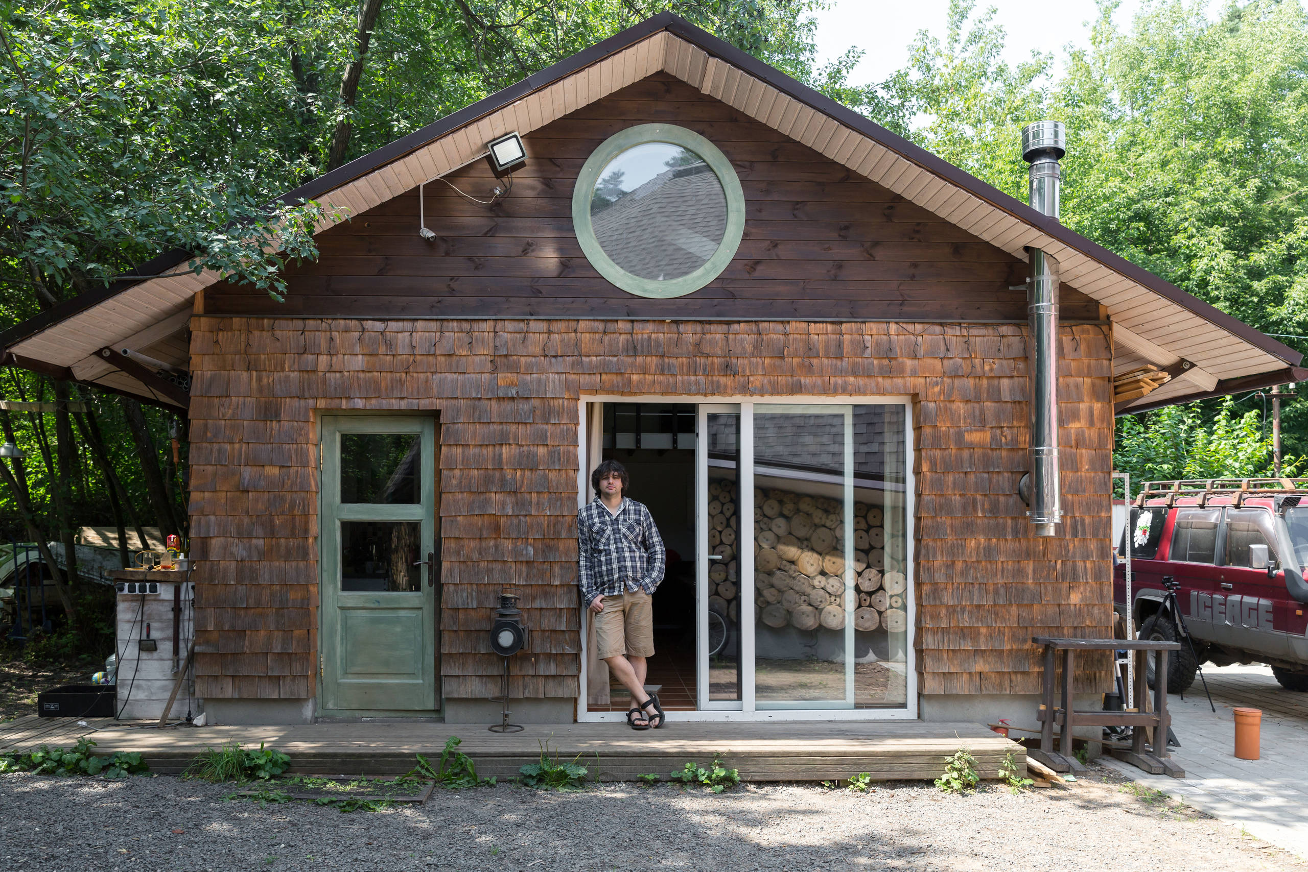 В гостях: 1/4 сферы — и это дом в Москве