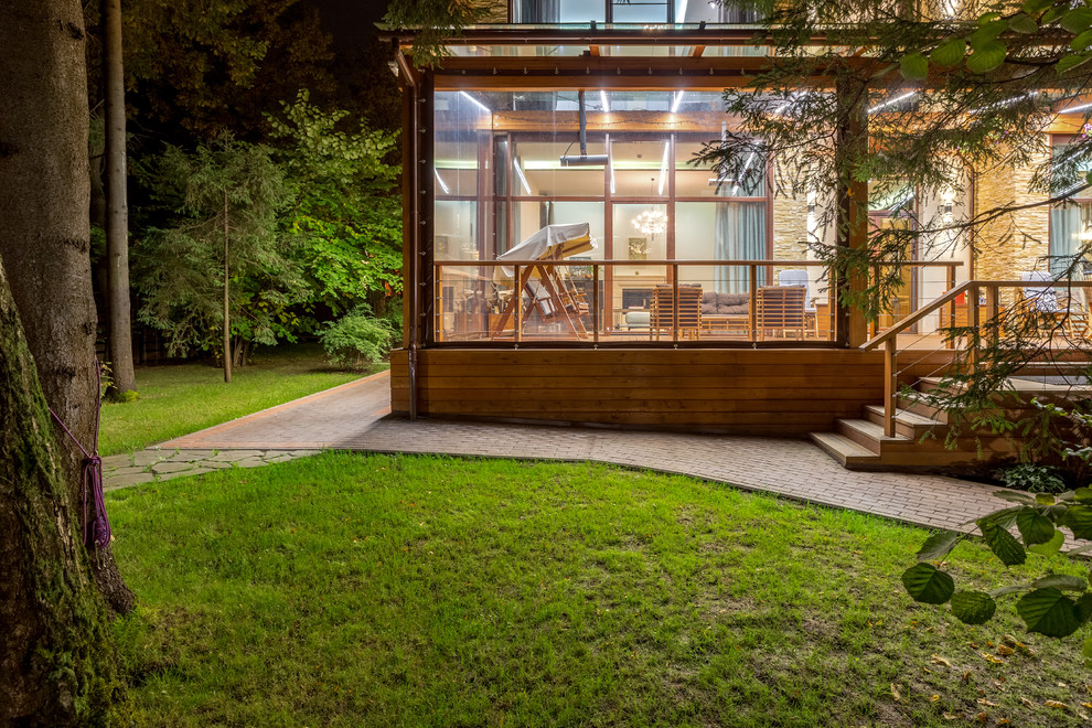 Интерьеры среднего по площади загородного дома в Подмосковье