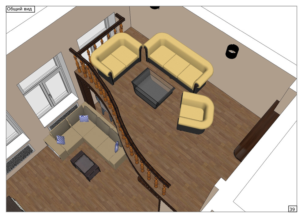 Квартира в два уровня