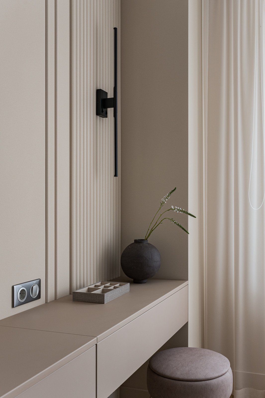 Фото спальни из реализованного проекта