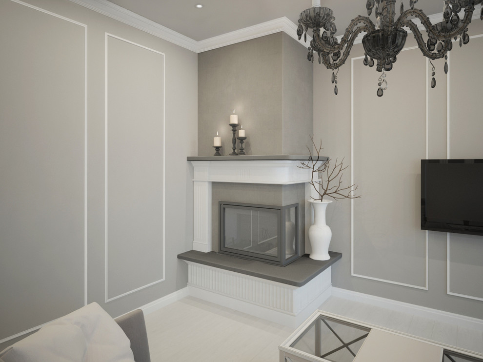 Современная классика - первый этаж коттеджа