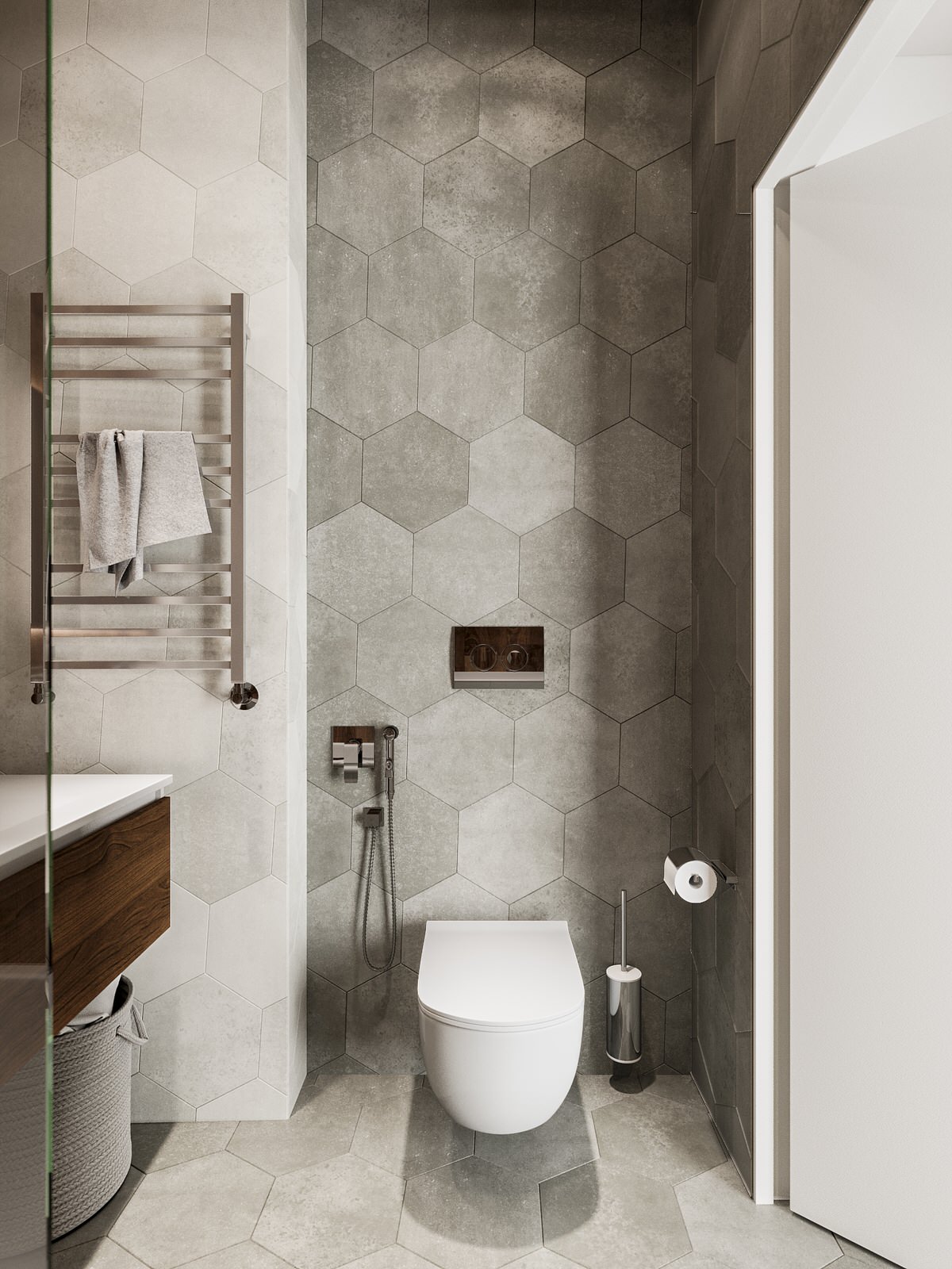 Квартира в современном стиле с элементами ЭКО в Санкт-Петербурге