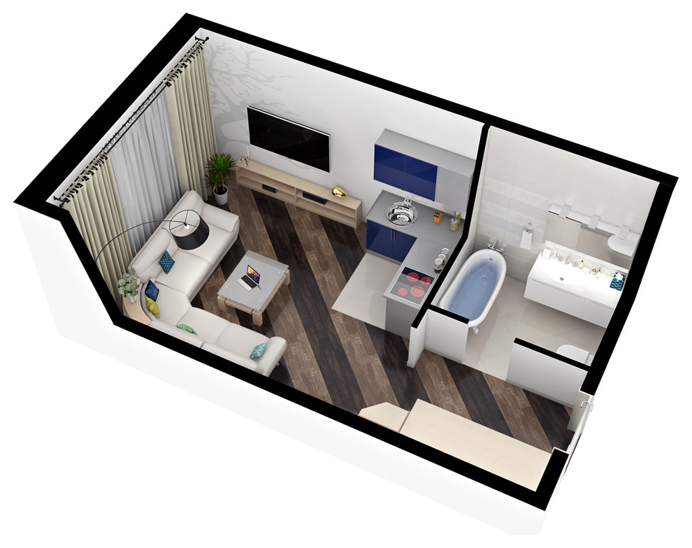 3D планировки от студии "Уютная Квартира"