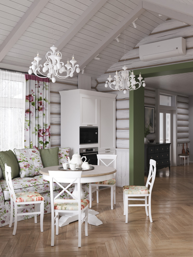 Бревенчатый дом в Кашино