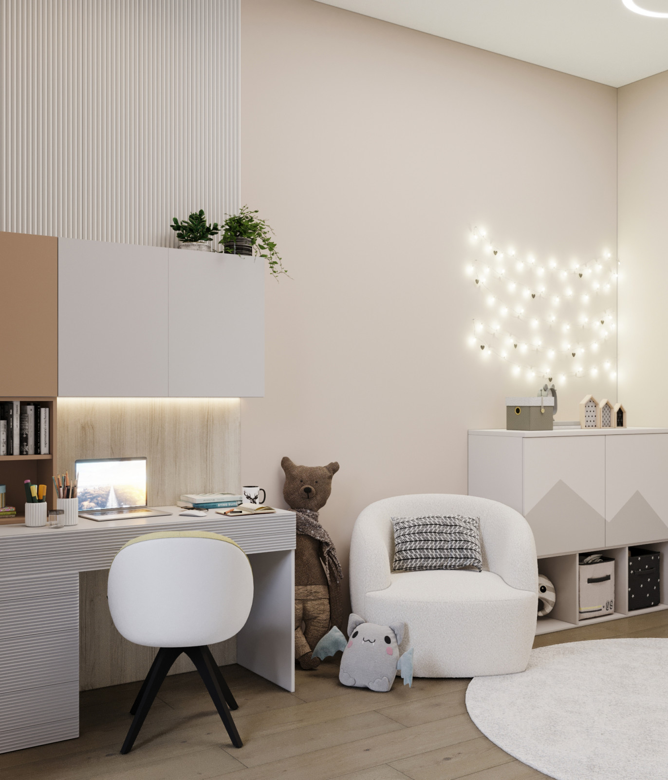 Квартира в серых тонах